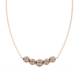 Golden Whisper Necklace (with chain)