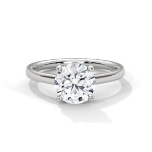 2.5 Carat Cathedral Classic - Lab Grown Diamond - Clawset Jewelry