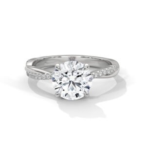 1.5 Carat Eternal threads - Lab Grown Diamond - Clawset Jewelry