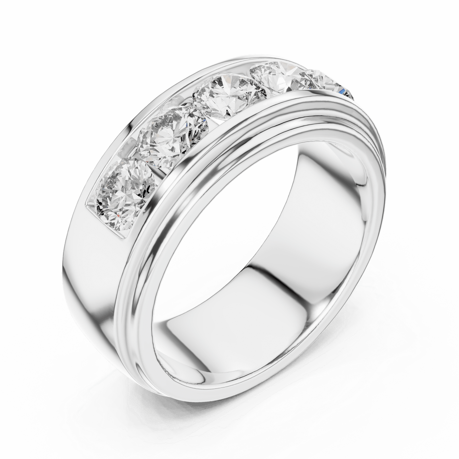 2.5 Carat Penta Eternal - Lab Grown Diamond - Clawset Jewelry