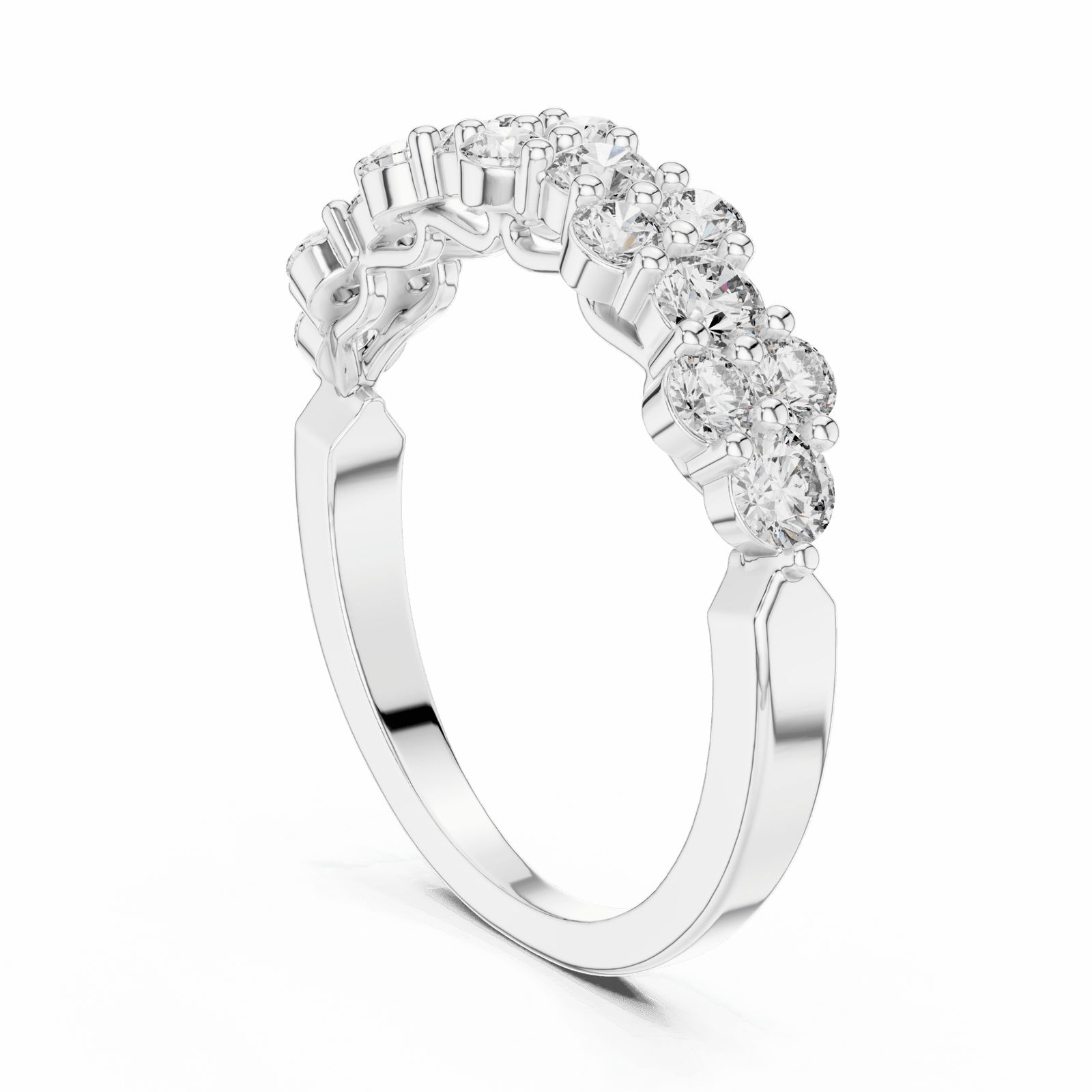 2.5 Carat Fiesta Swirl - Lab Grown Diamond - Clawset Jewelry