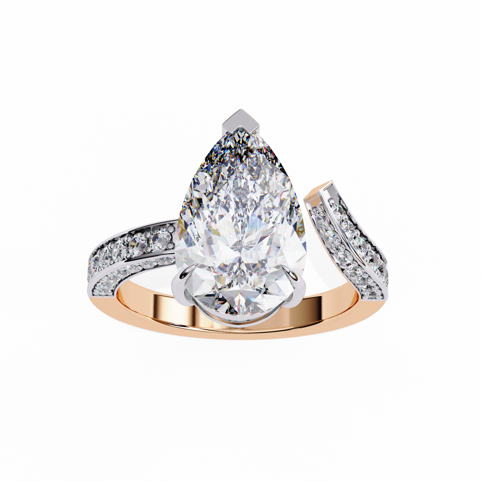 TOI ET MOI ( Pear) - Lab Grown Diamond Jewelry