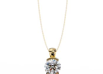 Semi Bezel Solitaire Pendant