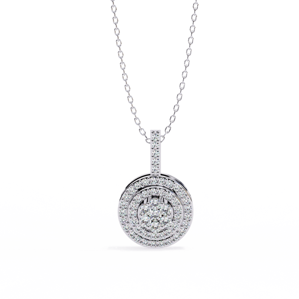 Round Cluster Pendant