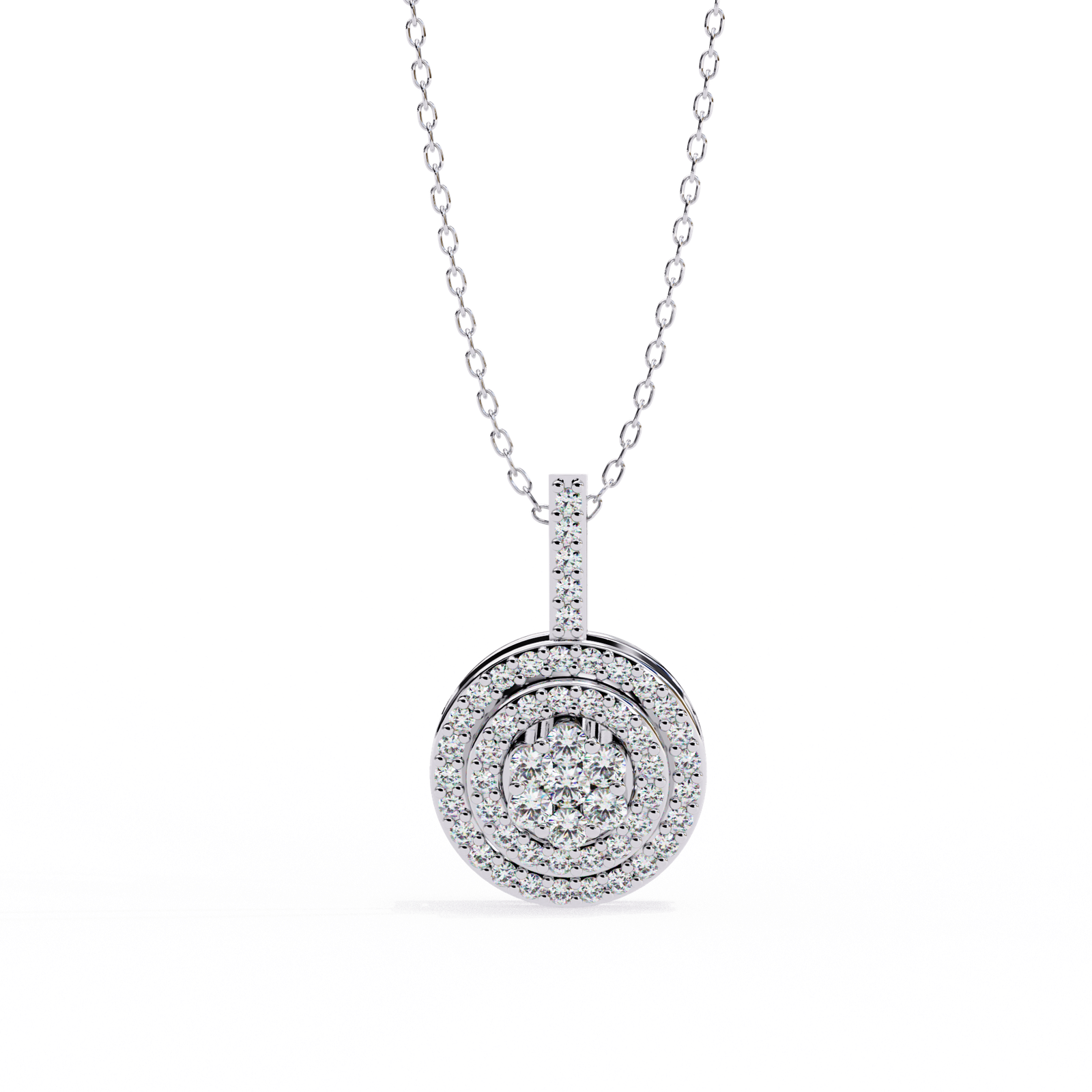 Round Cluster Pendant