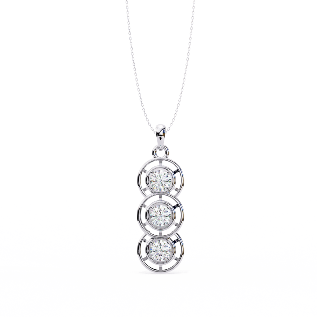 Round Trio Pendant