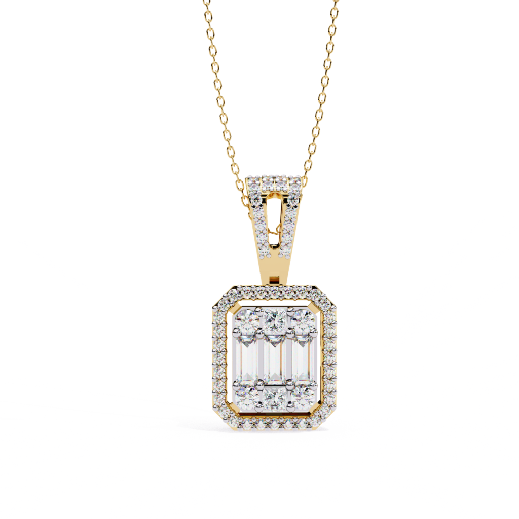 Mirror Cluster Pendant