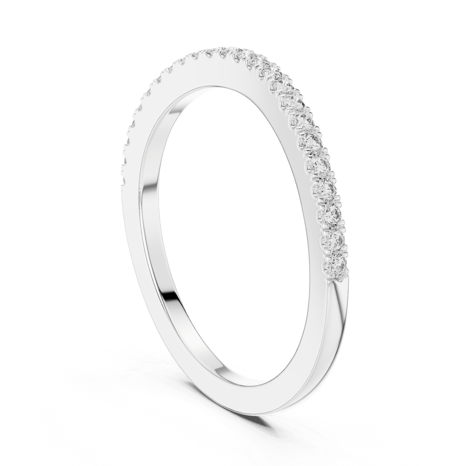 2 Carat Eternal Curve - Lab Grown Diamond - Clawset Jewelry