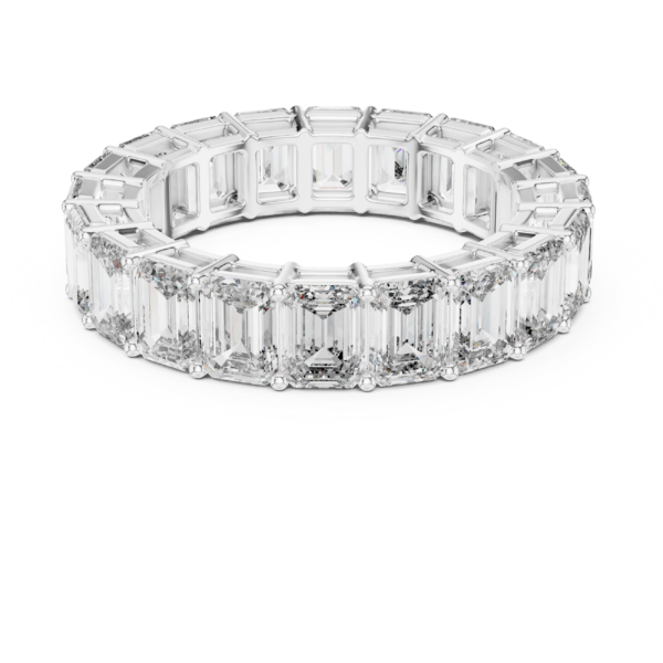 Infinity Emerald Ring