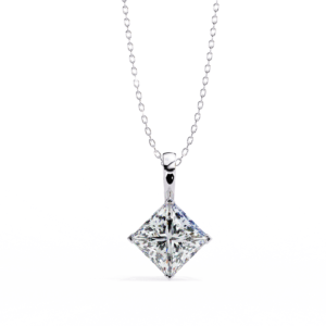Princess Solitaire Pendant