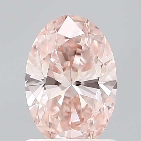 VS1 0.94 ct Fancy Vivid Pink OVAL Diamond