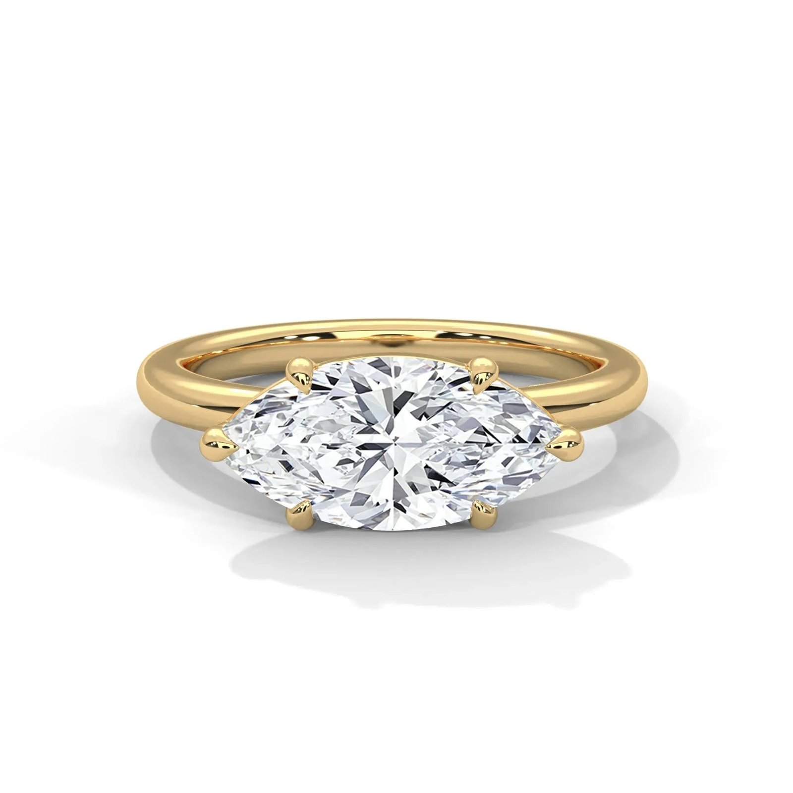 East-West Marquise Ring